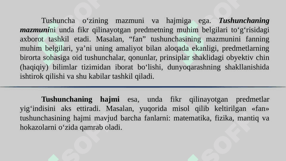 Tafakkur shakllari: tushuncha, hukm va xulosa 4