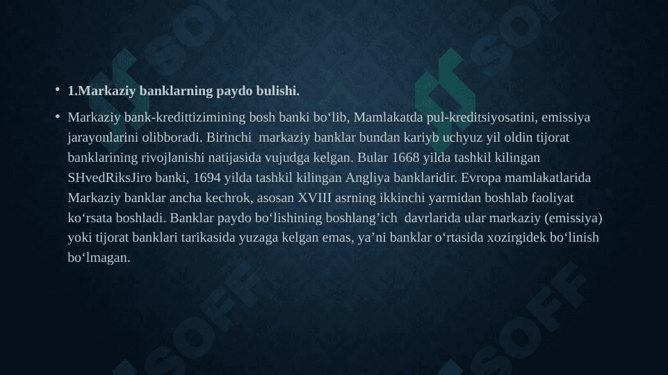 Markaziy bank va uning funksiyalari 3