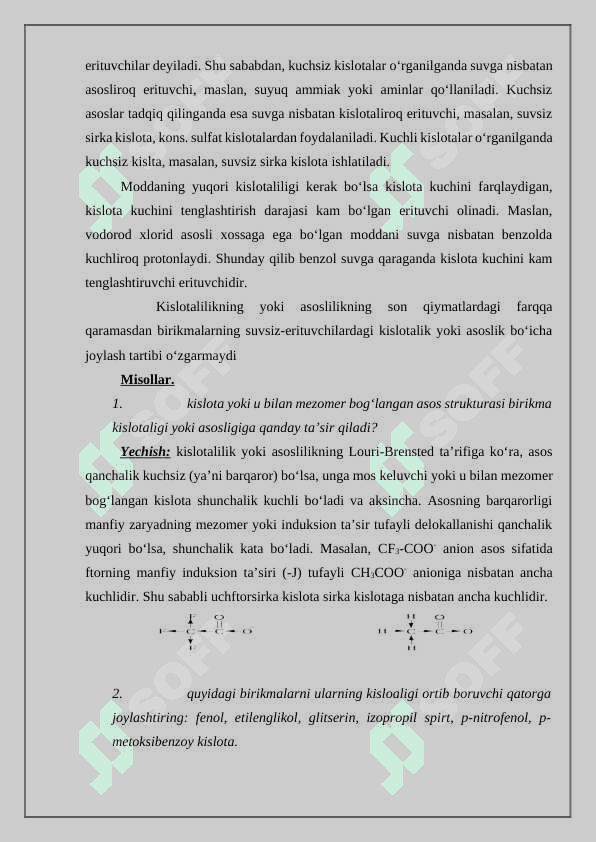 Organik birikmalarning sinflanishini o'rganish 4