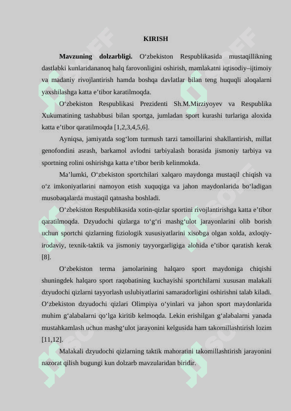 DYUZDO BILAN SHUG'ILLANVCHI QIZLARNING TAKTIK MAHORATINI TAKOMILLASHTIRISH USLUBIYATI 3