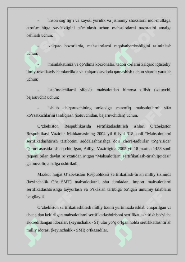 Sertifikatlashtirish usullarini o'rganish 8