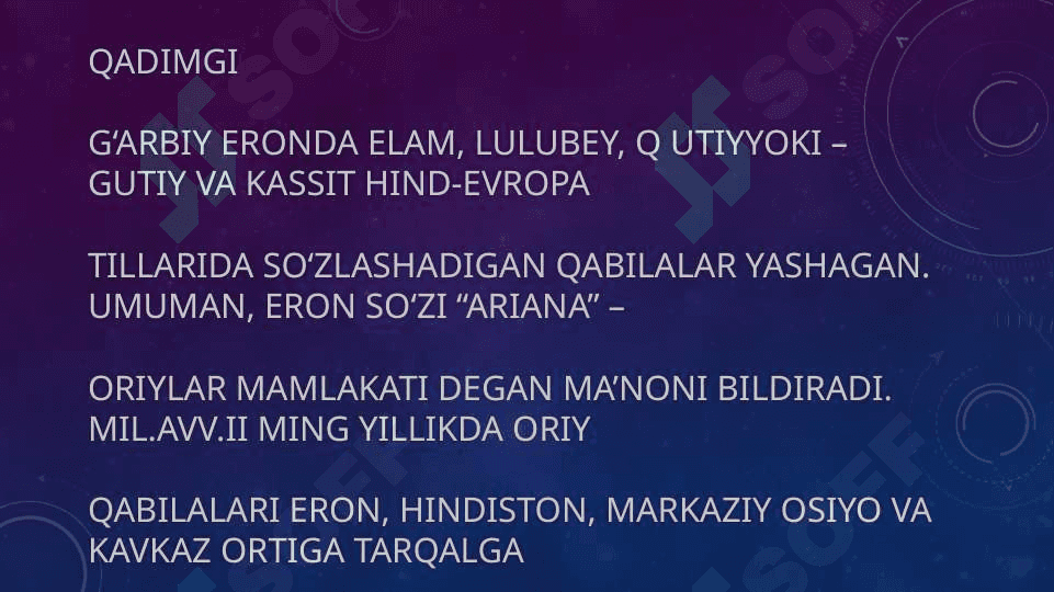 Qadimgi Eron sivilizatsiyasi 3