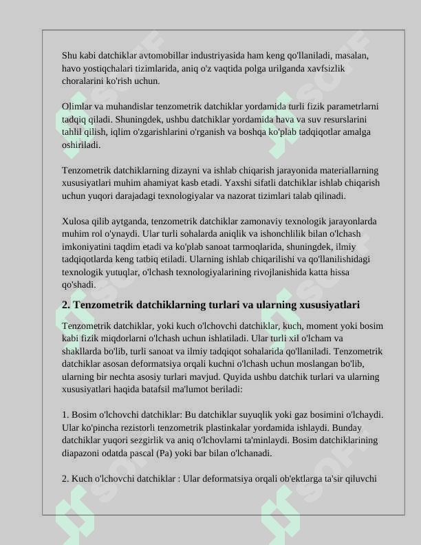 SIMLI TENZOMETRIK DATCHIKLAR 3