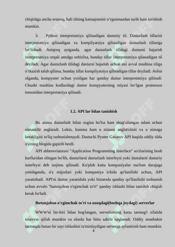 Python dasturlash tilida chat dasturini yaratish 8