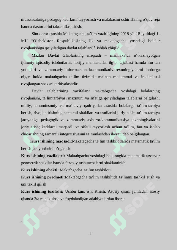 Maktabgacha yoshdagi bolalarda matematik tasavvurlarni shakllantirishning mazmuni 4
