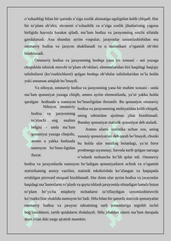 Statistika fanining predmeti va uslubi 4