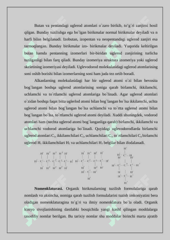 To`yingan uglevodorodlar va ularning siklik analoglari 3