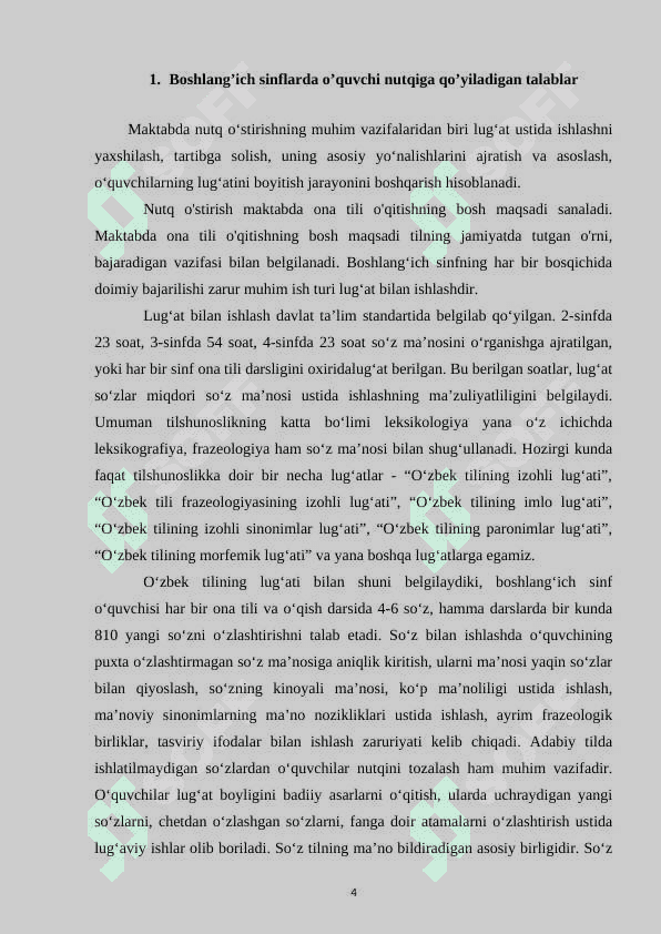 Savod o’rgatish davrida nutq o’stirish usullari 4