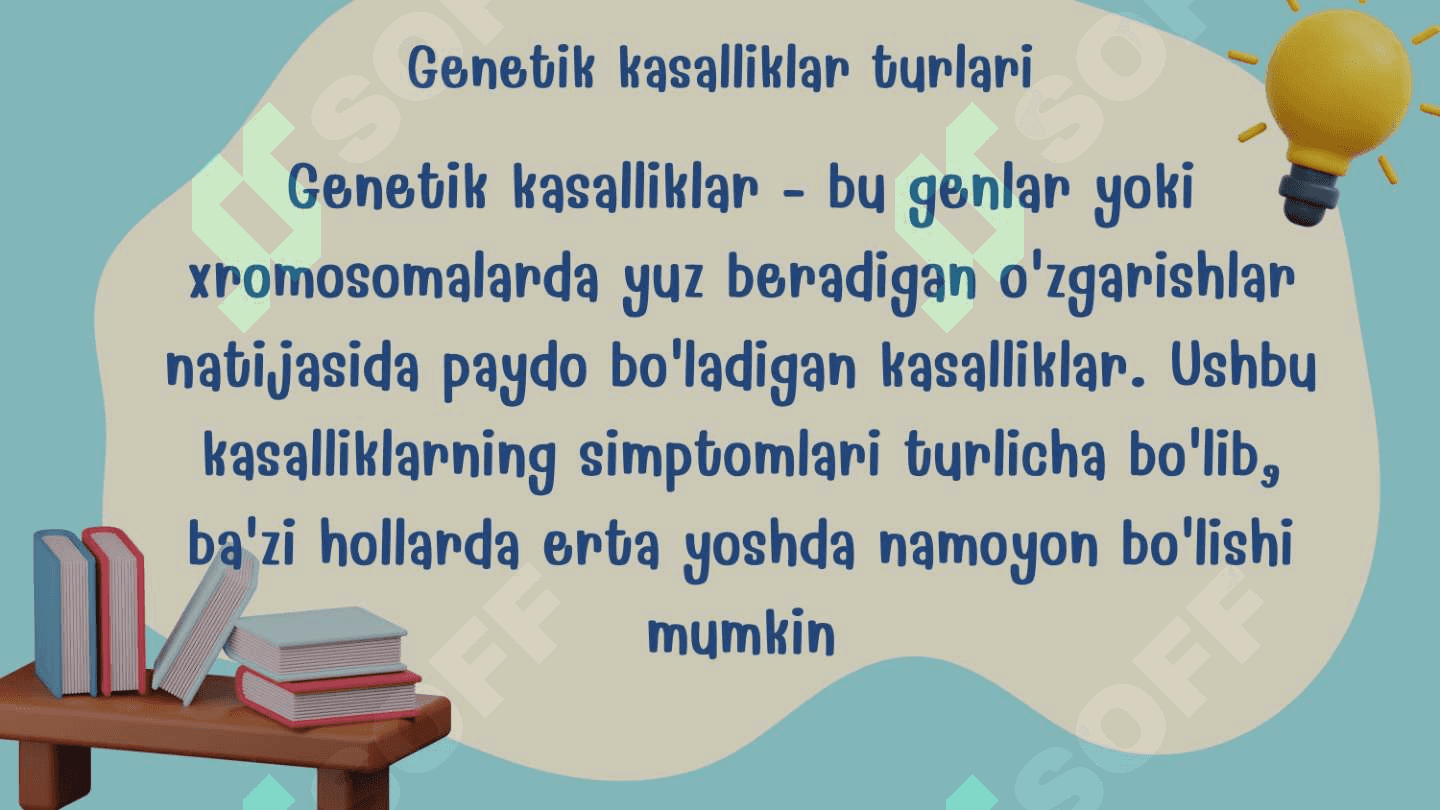 Genetik kasalliklar bilan ogʻrigan oʻquvchilar bilan mashgʻulot oʻtish tamoyillar 3