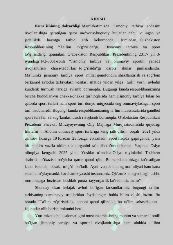 GANDBOL O’YIN TAKTIKASINING TASNIFI 2