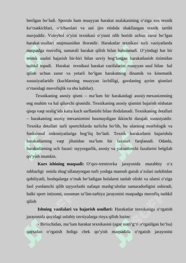 Volebolchilarni texnik -taktikasini maxsus mashqlar orqali rivojlantirish 3
