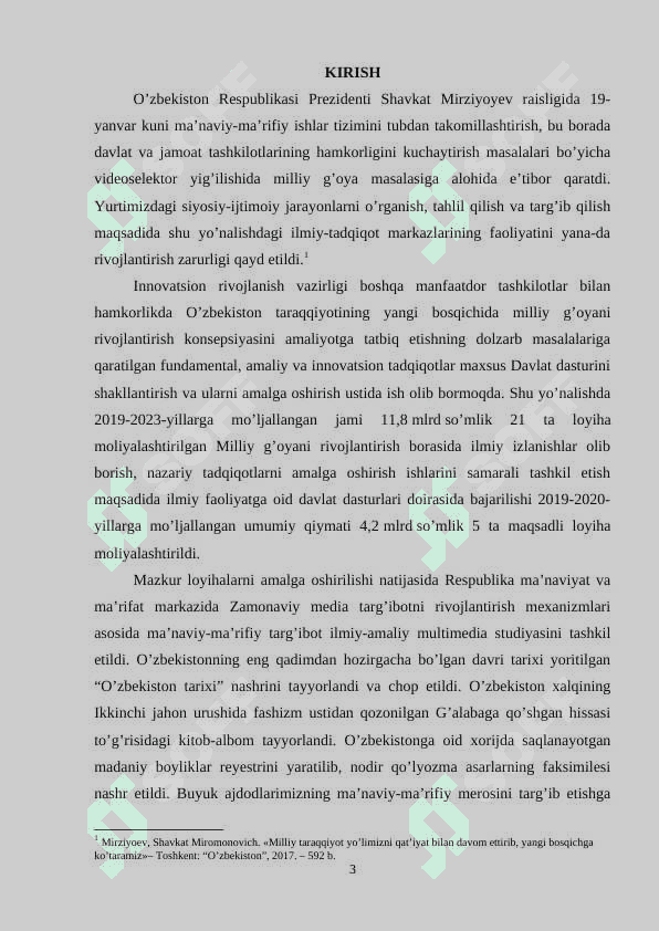 Yangi O’zbekistonning milliy g’oyasini yaratish davr talabi 3
