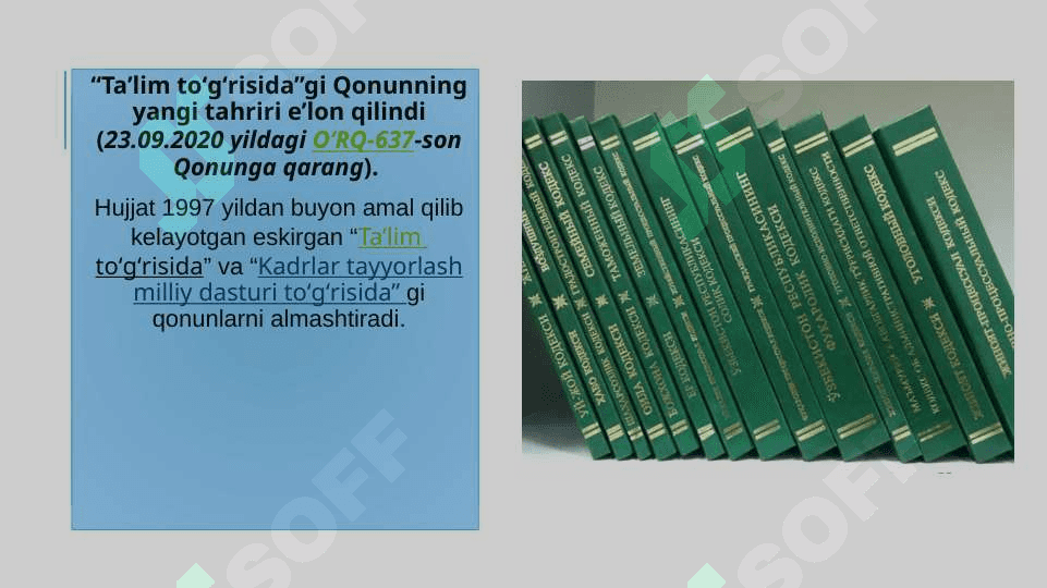 ta'lim to'g'risidagi qonun 4