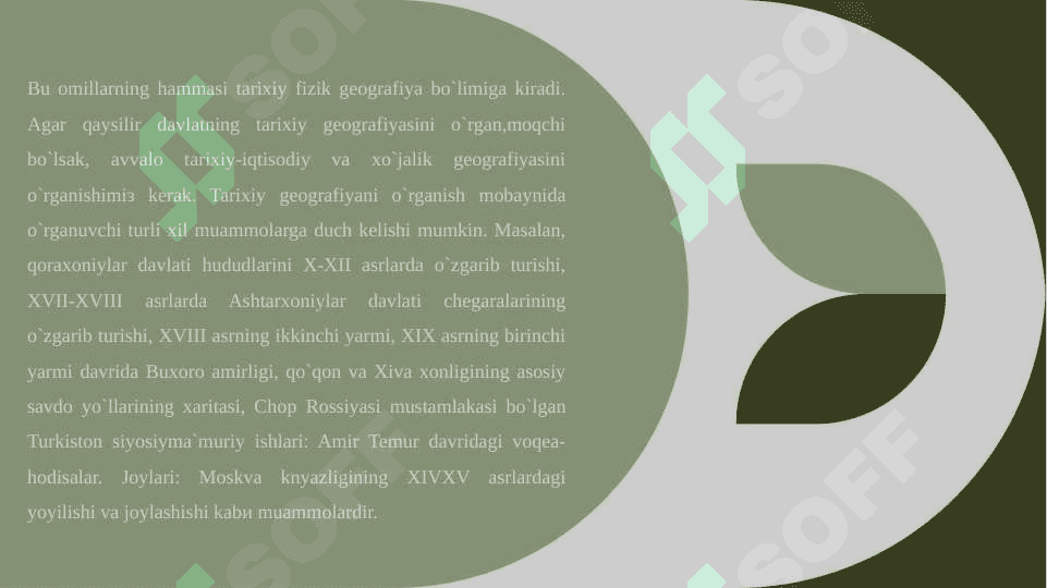 TARIXIY GEOGRAFIYANING VAZIFALARI, SHAKLLANISHI VA TARAQQIYOTI. 6