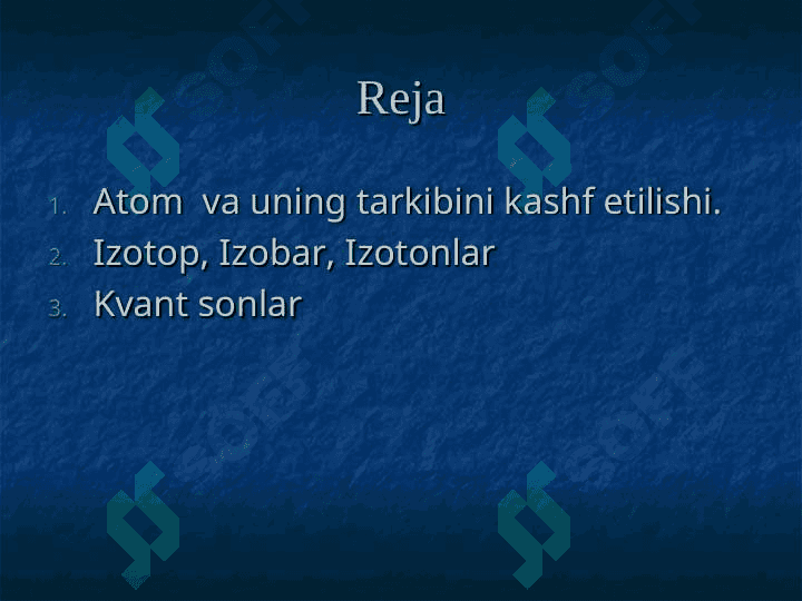 Atom tuzilishi 2
