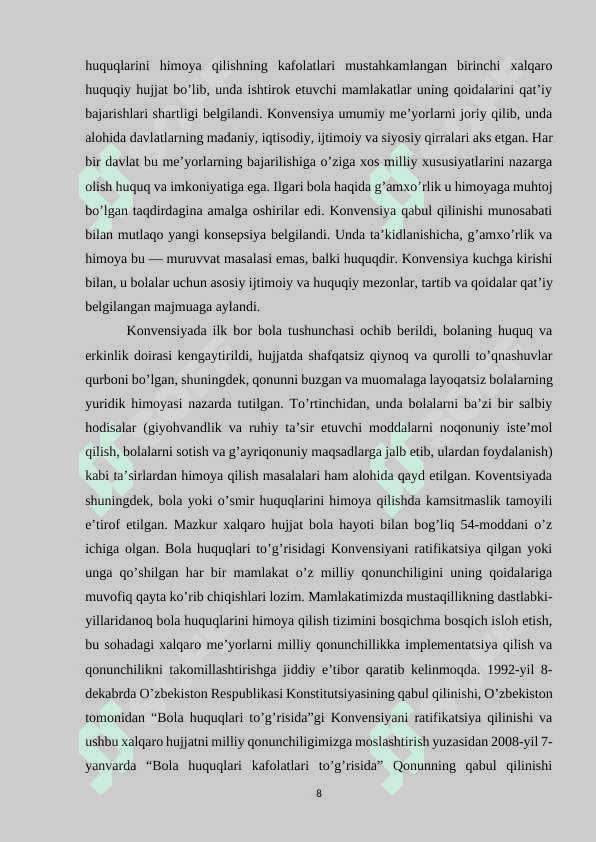 Maktabgacha yoshdagi bolalarning qonun bilan himoyalangan huquqlari 7