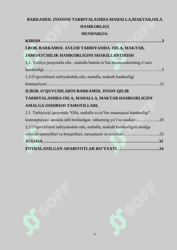 Barkamol insonni tarbiyalashda mahalla,maktab,oila hamkorligi 2
