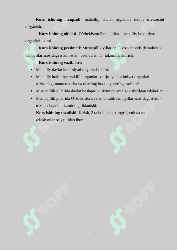 Mahalliy davlat organlari tizimi 4