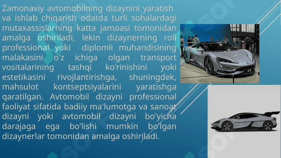 Transport vositasining dizayni 3