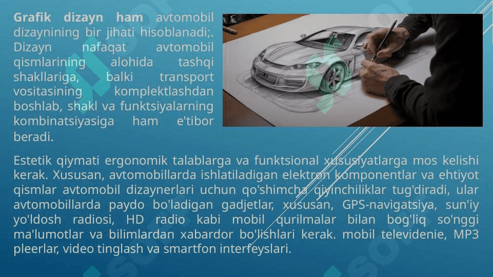 Transport vositasining dizayni 4