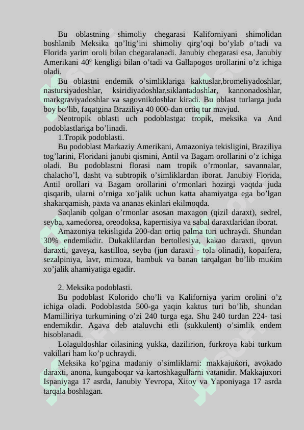 Flora, fauna, biota 8
