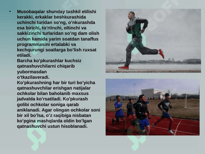 Sakrash,uloqtirish va ko'p kurash turlari texnikasinio'rgatish metodikasi 4