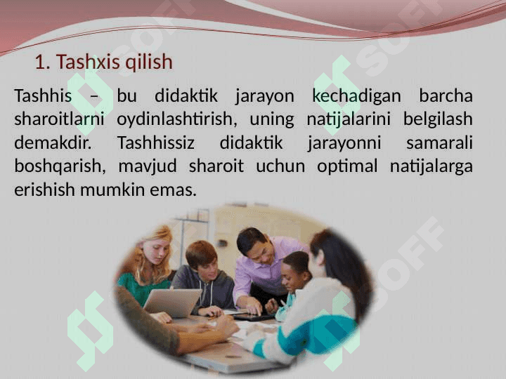 Ta’lim olganlikni tashhis etish 2