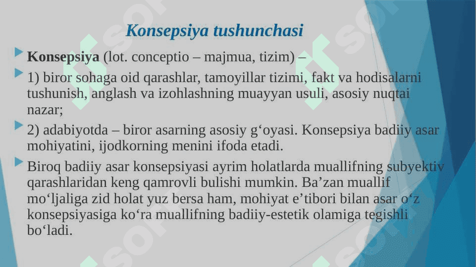 Jahon tarbiya konsepsiyasi 2