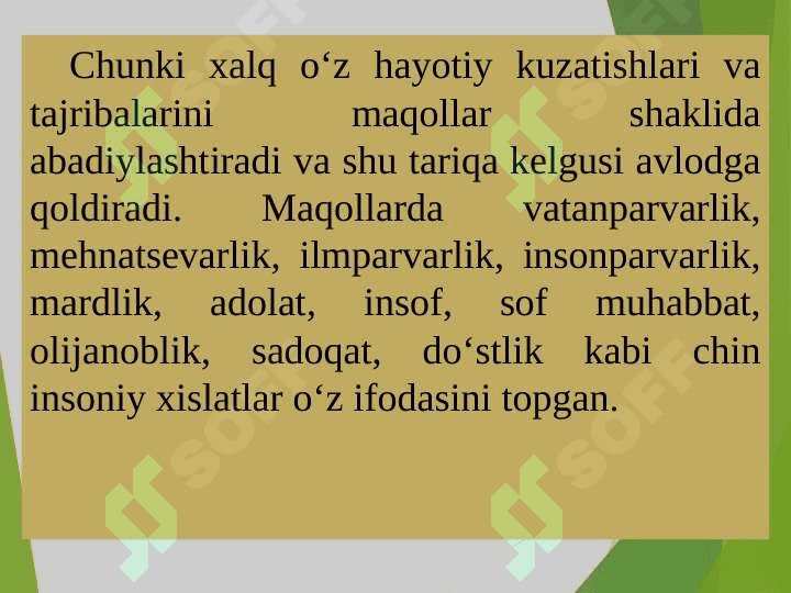 MAQOLLAR, TOPISHMOQLAR, OLQISH VA QARG‘ISHLAR TIZIMI 5
