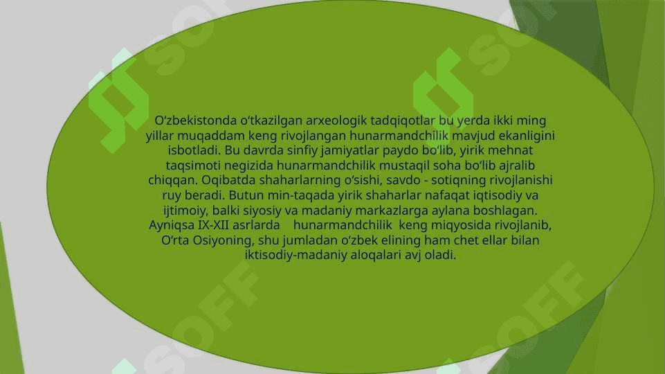 Surxon vohasida Hunarmandchilik an’analari 2