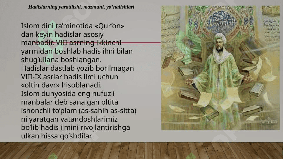Hadis ilmi va uning tarbiyaviy ahamiyati 2