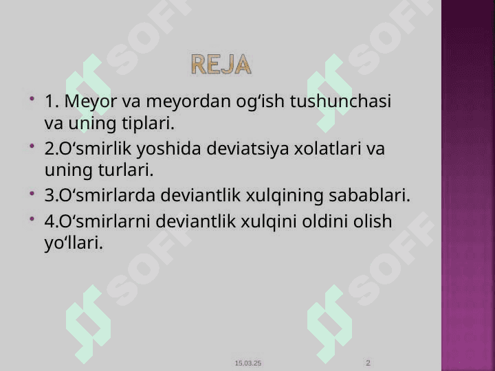 DEVIANT XULQ- IJTIMOIY PEDAGOGIK MUAMMO SIFATIDA 2