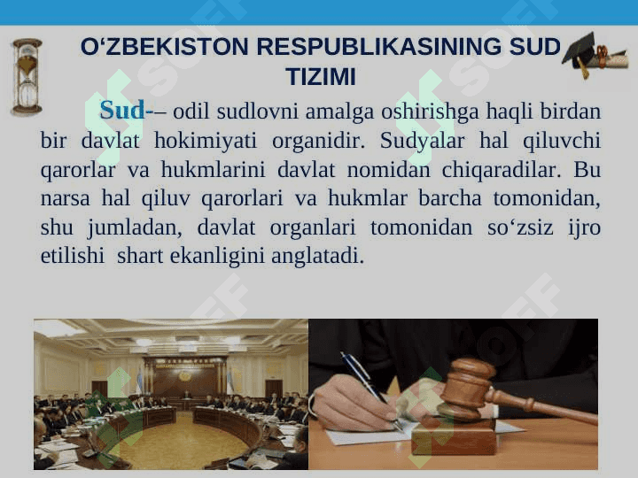 Konstitutsiyada odil sudlovga oid yangiliklar. 4