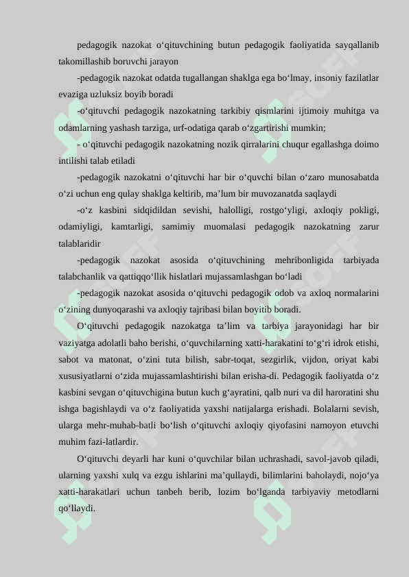 Pedagogik nazokat va odob-axloq 3
