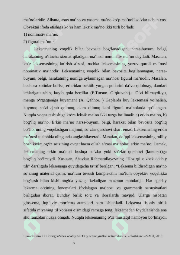 LEKSIK MAʼNONING SEMANTIK TARKIBI 6
