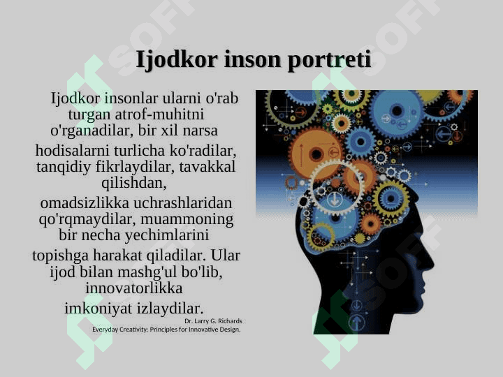 HUQUQIY FANLARNI O'QITISHDA KREATIVLIK SIFATLARINI  RIVOJLANTIRISH  YO'LLARI VA METODLARI 5