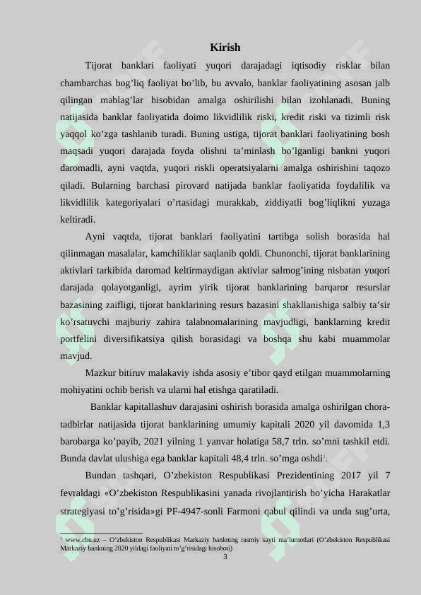Banklar faoliyatini nazorat qilishda qo’llaniladigan usullar 2