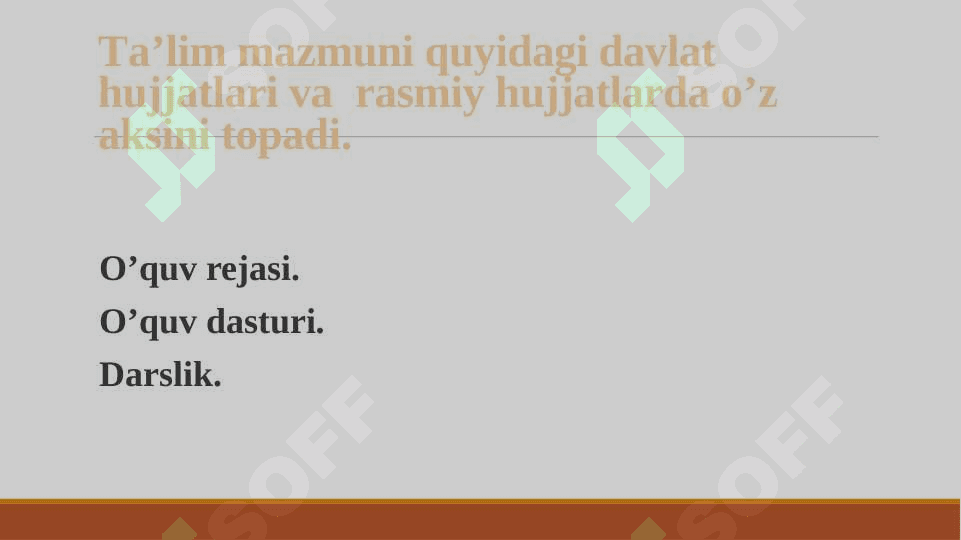 Ta`lim mazmuni 3