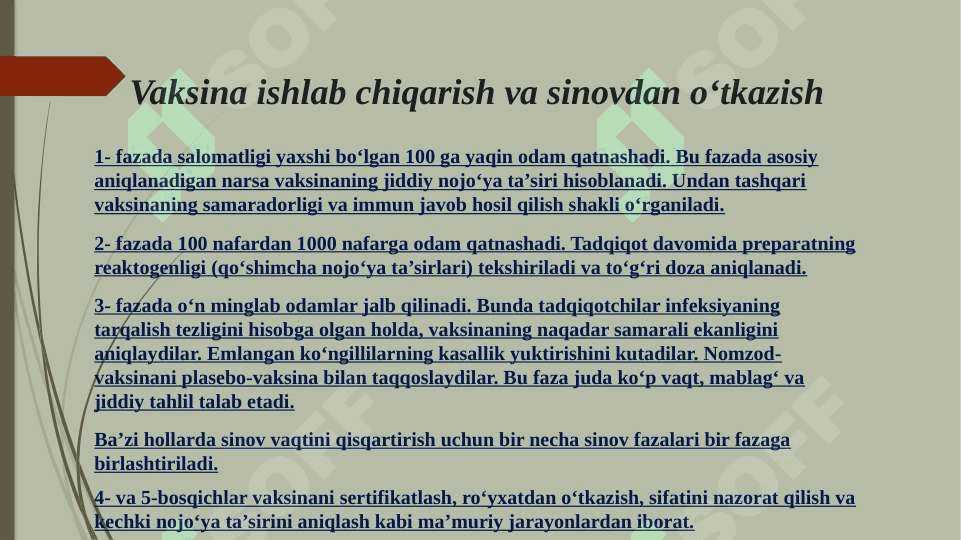 Viruslarga qarshi vaksinalar va ularning ishlab chiqarilishi 4