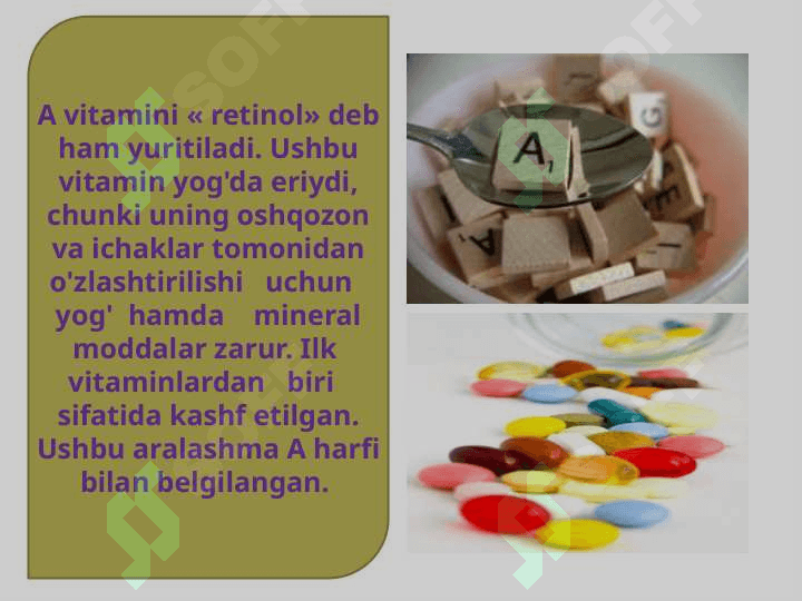 VITAMINLAR  VA ULARNING  AHAMIYATI 7