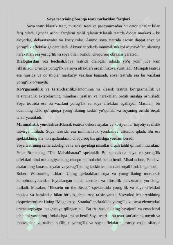 Maktabgacha ta’lim tashkilotida soya teatrini tashkil qilish 6