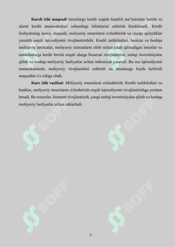 Kredit va uning hozirgi zamon shakllari 3