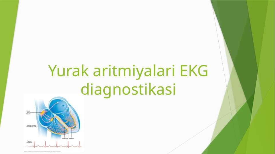 Yurak aritmiyalari EKG diagnostikasi
