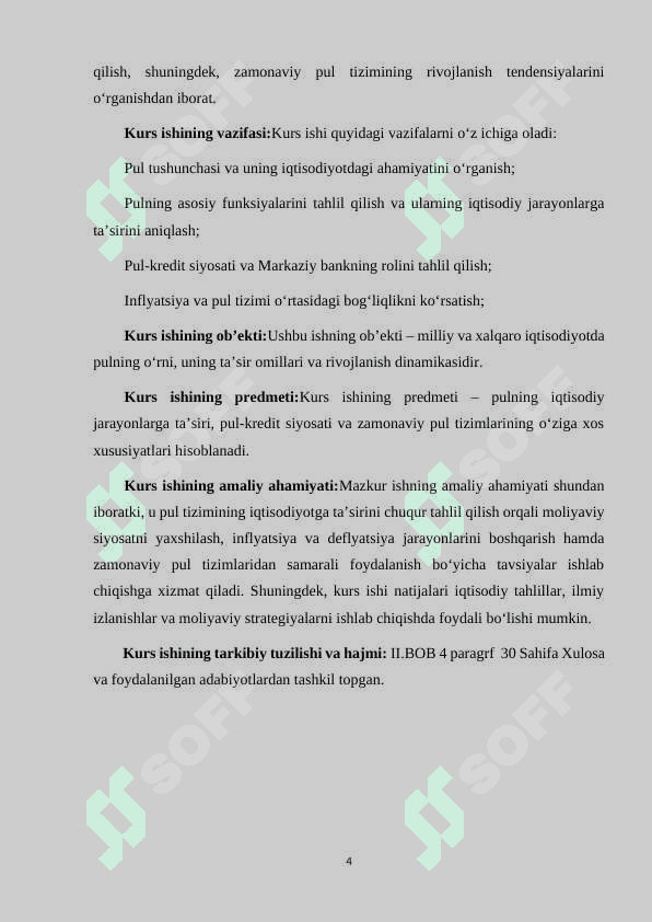 PUL VA ULARNING IQTISODIYOTDAGI RO'LI 4