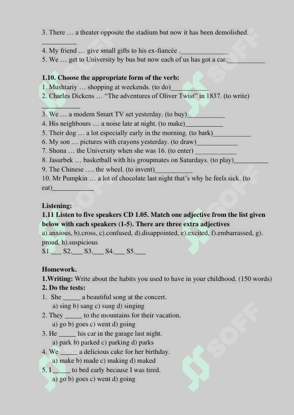 STUDENT’S BOOK 2 6