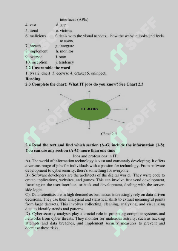 STUDENT’S BOOK 2 8