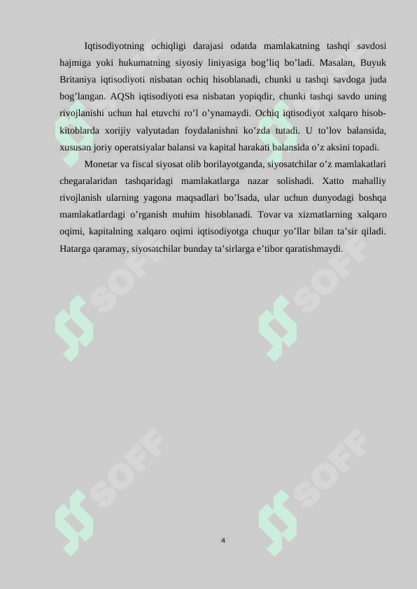 KICHIK OCHIQ IQTISODIYOT MODELI. 4