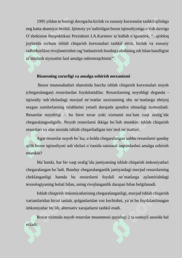 Tatbirkorlik asoslari  mavzusida tayyorlangan mustaqil ish 8
