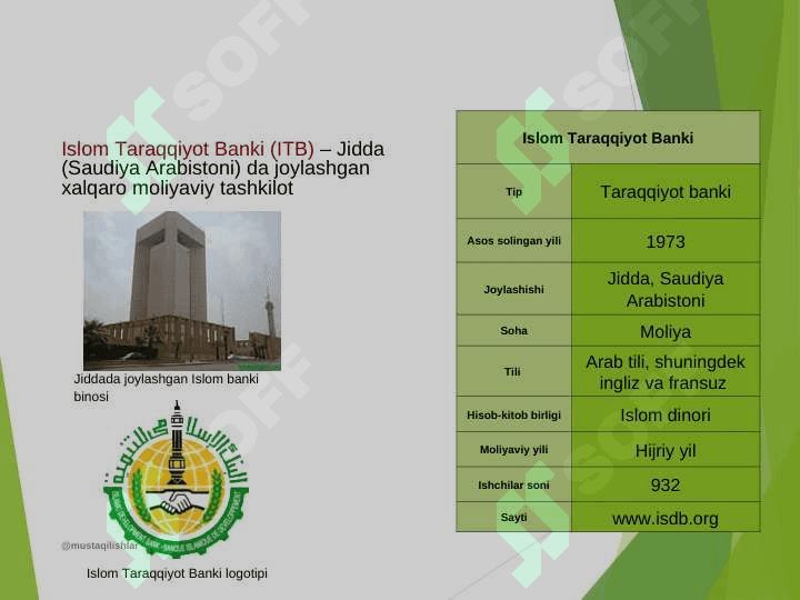 Islom Taraqqiyot Banki 3