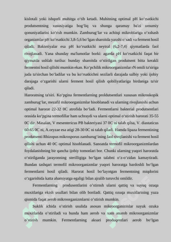 Mikroorganizmlarni suyuq ozuqa muhitida o’stirish jihozlari 7